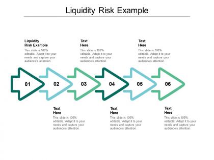 Liquidity risk example ppt powerpoint presentation layouts deck cpb