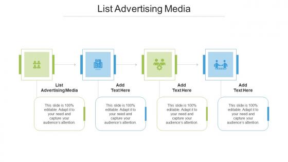 List Advertising Media Ppt Powerpoint Presentation Infographic Template Cpb
