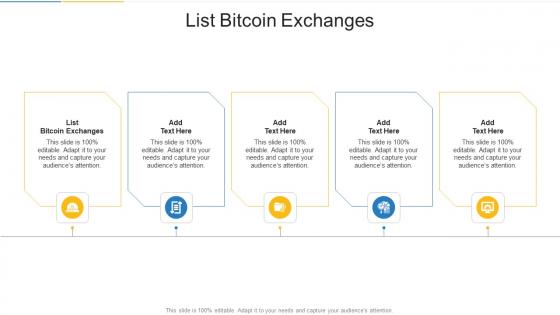 List Bitcoin Exchanges In Powerpoint And Google Slides Cpb