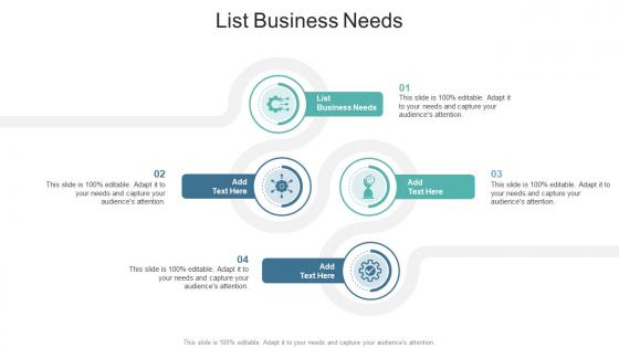 List Business Needs In Powerpoint And Google Slides Cpb