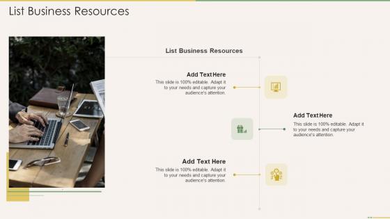 List Business Resources In Powerpoint And Google Slides Cpb