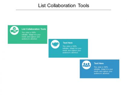 List collaboration tools ppt powerpoint presentation gallery slide download cpb