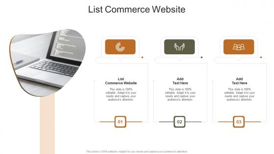 List Commerce Website In Powerpoint And Google Slides Cpb