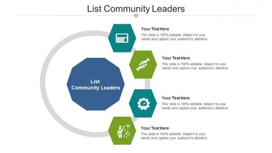 List community leaders ppt powerpoint presentation portfolio brochure cpb