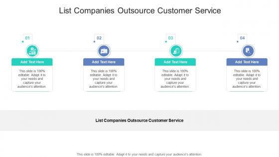 List Companies Outsource Customer Service In Powerpoint And Google Slides Cpb