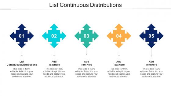 List Continuous Distributions Ppt Powerpoint Presentation Portfolio Picture Cpb