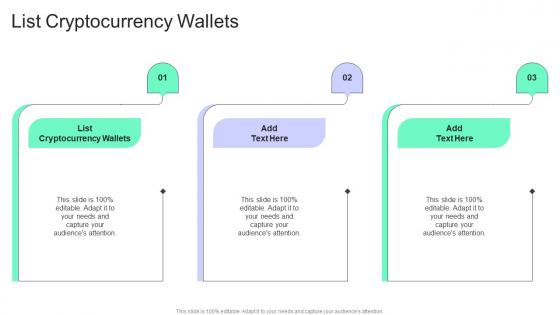 List Cryptocurrency Wallets In Powerpoint And Google Slides Cpb