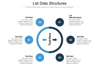 List data structures ppt powerpoint presentation layouts tips cpb