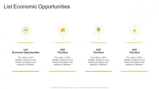 List Economic Opportunities In Powerpoint And Google Slides Cpb