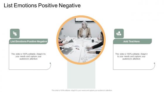 List Emotions Positive Negative In Powerpoint And Google Slides Cpb