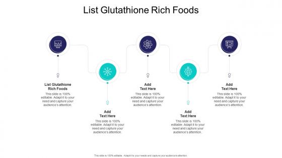 List Glutathione Rich Foods In Powerpoint And Google Slides Cpb