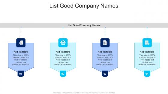 List Good Company Names In Powerpoint And Google Slides Cpb