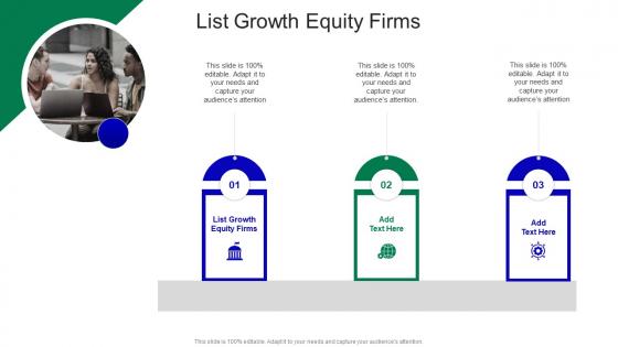 List Growth Equity Firms In Powerpoint And Google Slides Cpb