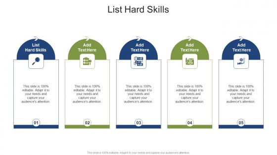 List Hard Skills In Powerpoint And Google Slides Cpb