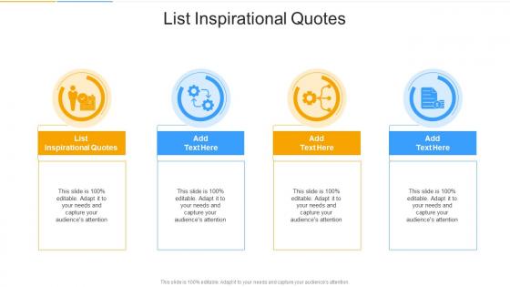 List Inspirational Quotes In Powerpoint And Google Slides Cpb
