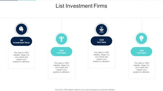 List Investment Firms In Powerpoint And Google Slides Cpb