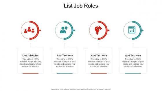 List Job Roles In Powerpoint And Google Slides Cpb