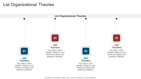 List Organizational Theories In Powerpoint And Google Slides Cpb