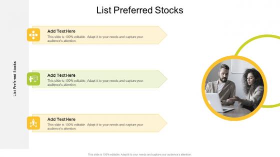 List Preferred Stocks In Powerpoint And Google Slides Cpb