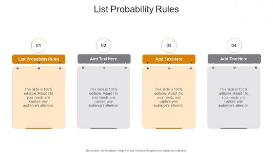 List Probability Rules In Powerpoint And Google Slides Cpb