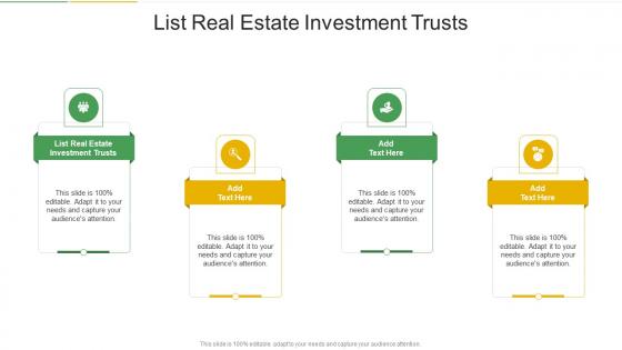 List Real Estate Investment Trusts In Powerpoint And Google Slides Cpb
