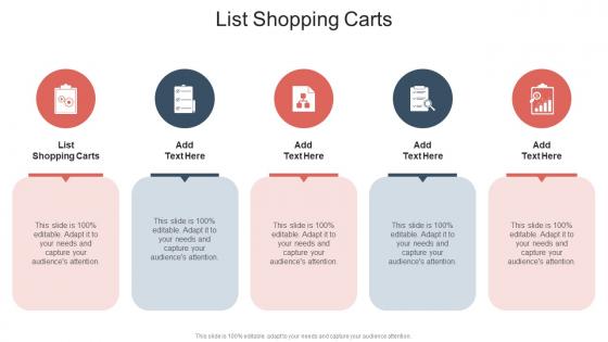 List Shopping Carts In Powerpoint And Google Slides Cpb