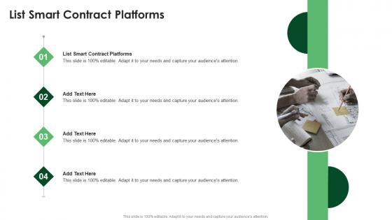 List Smart Contract Platforms In Powerpoint And Google Slides Cpb
