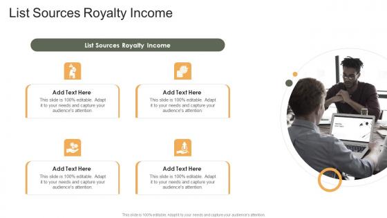 List Sources Royalty Income In Powerpoint And Google Slides Cpb