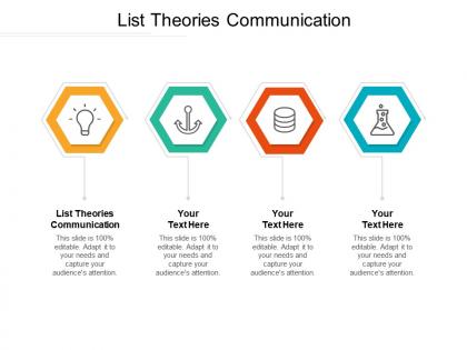 List theories communication ppt powerpoint presentation infographics themes cpb