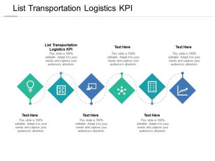 List transportation logistics kpi ppt powerpoint presentation show outfit cpb