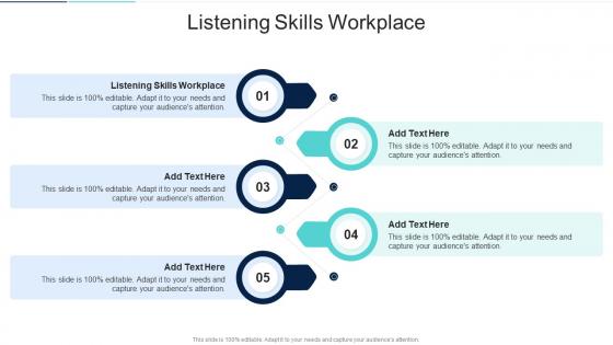Listening Skills Workplace In Powerpoint And Google Slides Cpb