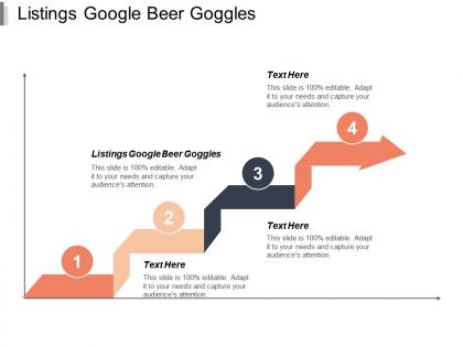 Listings google beer goggles ppt powerpoint presentation portfolio examples cpb