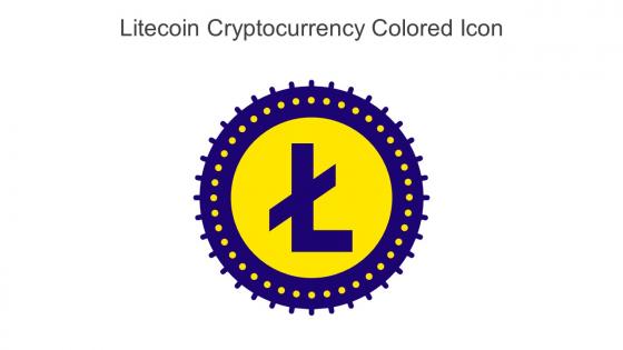 Litecoin Cryptocurrency Colored Icon In Powerpoint Pptx Png And Editable Eps Format