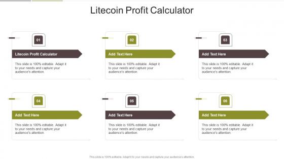 Litecoin Profit Calculator In Powerpoint And Google Slides Cpb
