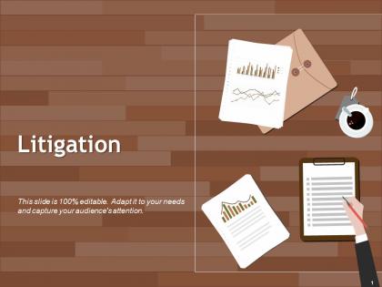 Litigation powerpoint slide graphics