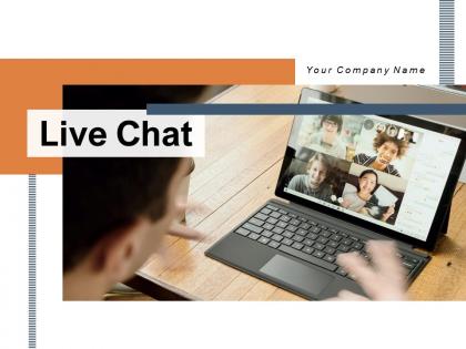 Live Chat Service Instructions Illustrating Customer Assistance Representing Live Chat Service Instructions Illustrating Customer Assistance Representing
