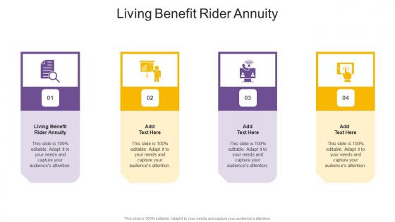 Living Benefit Rider Annuity In Powerpoint And Google Slides Cpb