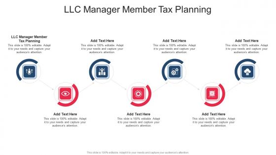 LLC Manager Member Tax Planning In Powerpoint And Google Slides Cpb
