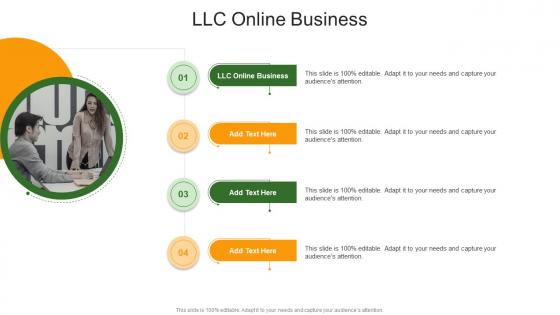 LLC Online Business In Powerpoint And Google Slides Cpb