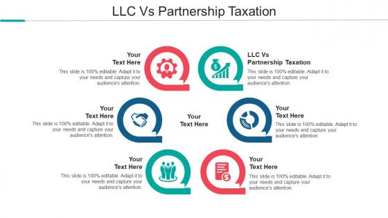 Llc Vs Partnership Taxation Ppt Powerpoint Presentation Model Tips Cpb