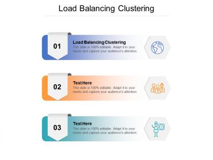 Load balancing clustering ppt powerpoint presentation show aids cpb