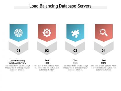 Load balancing database servers ppt powerpoint presentation show layout cpb
