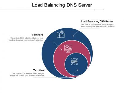Load balancing dns server ppt powerpoint presentation professional graphics pictures cpb