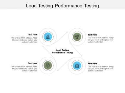 Load testing performance testing ppt powerpoint presentation layouts layout ideas cpb