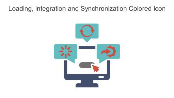 Loading Integration And Synchronization Colored Icon In Powerpoint Pptx Png And Editable Eps Format