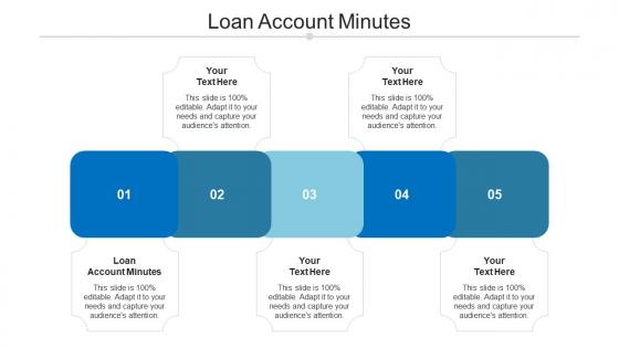 Loan account minutes ppt powerpoint presentation layouts pictures cpb