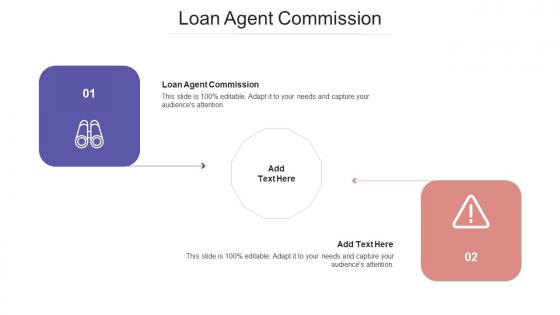 Loan Agent Commission Ppt Powerpoint Presentation Summary Visuals Cpb