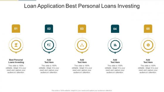 Loan Application Best Personal Loans Investing In Powerpoint And Google Slides Cpb