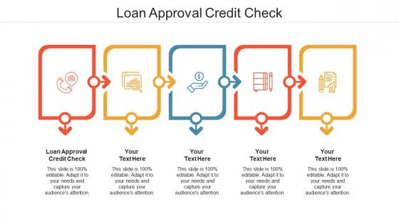 Loan approval credit check ppt powerpoint presentation outline themes cpb