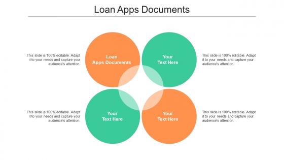 Loan apps documents ppt powerpoint presentation file gridlines cpb
